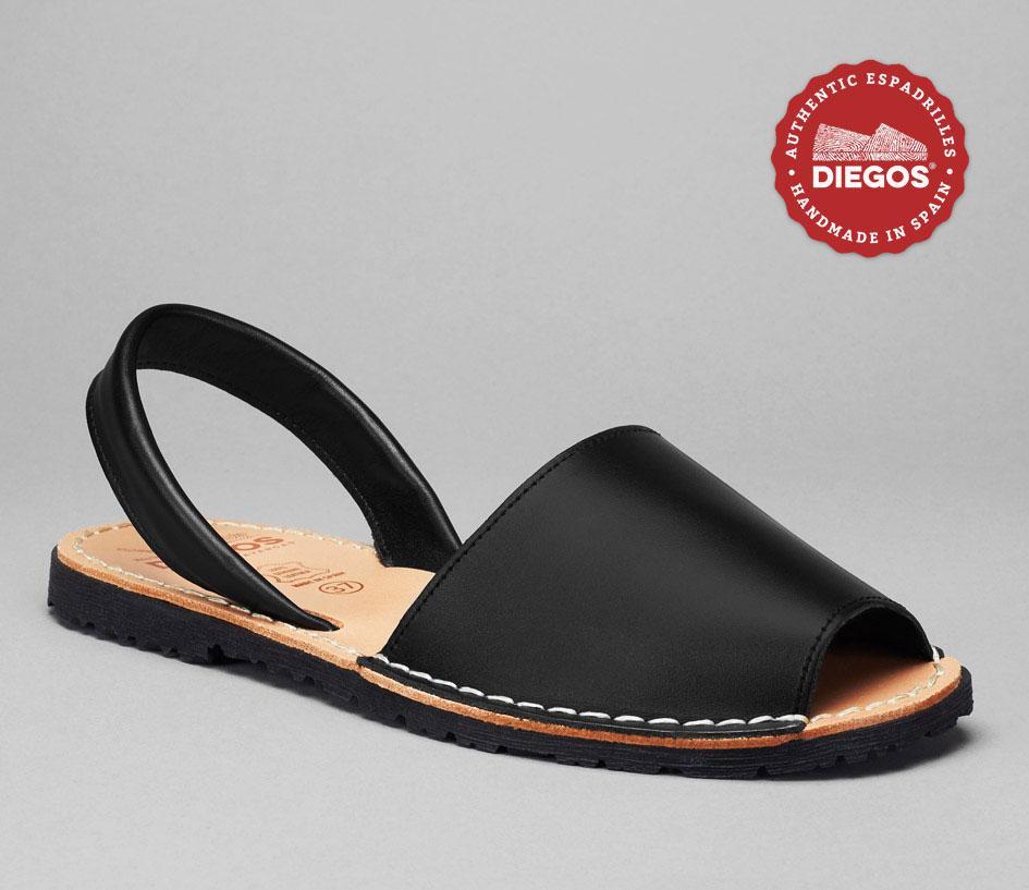 DIEGOS leather Avarcas, the original open toe sandals from Spain
