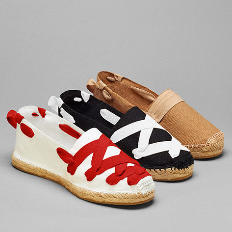 Espadrilles Proven ales bleues pour Femme | Cousu à la main | Collection