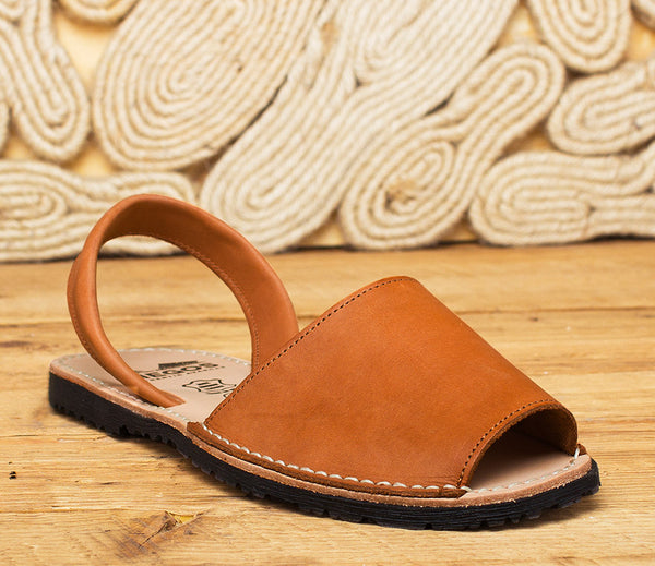 Avarcas brun Camel
