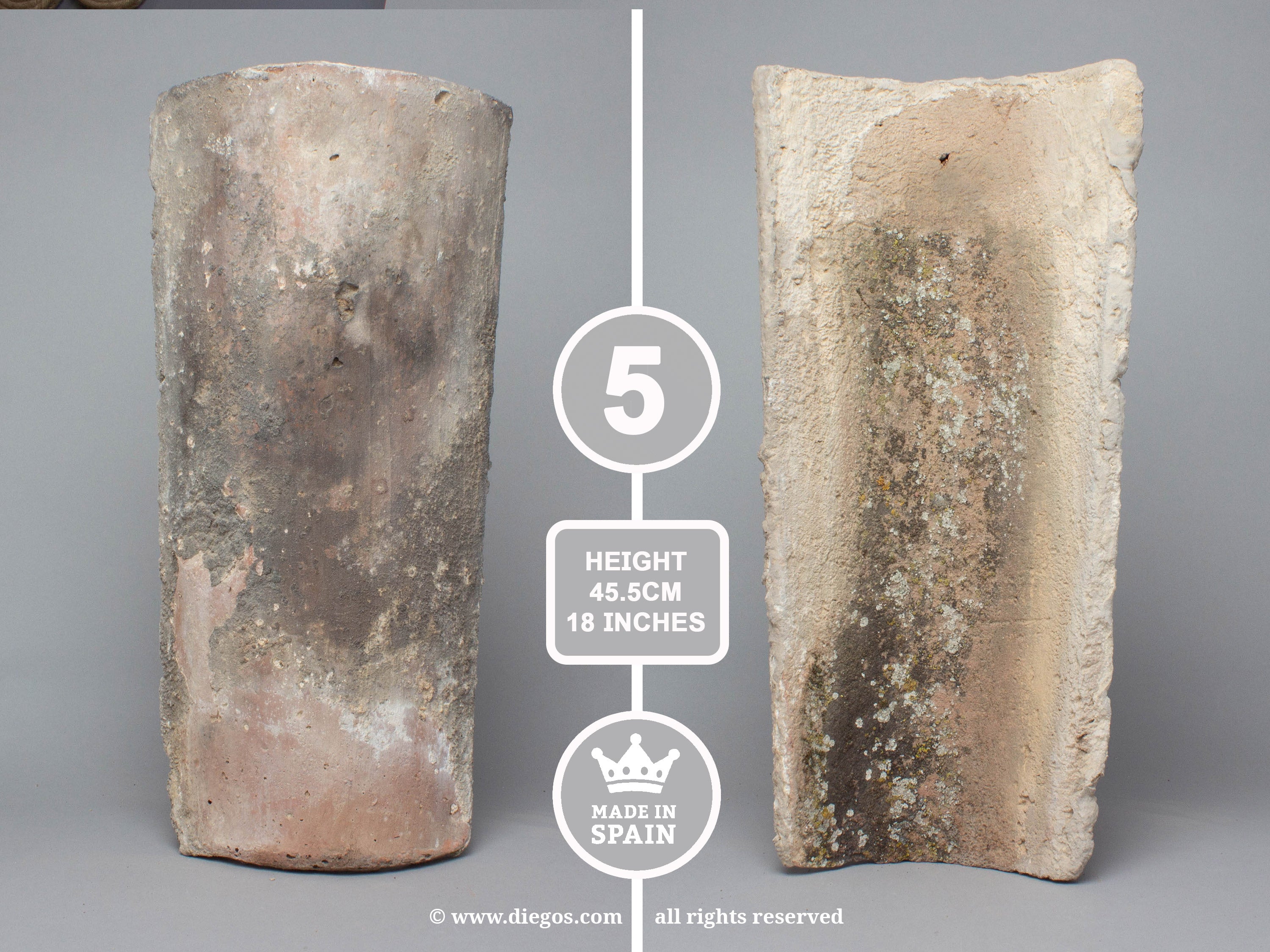 1800's Authentic vintage tiles from Spain | Spanish handcrafted