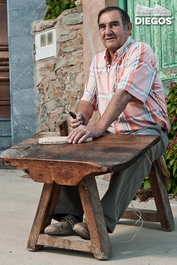 Original French espadrilles for men, entirely handstitched â diegos.com