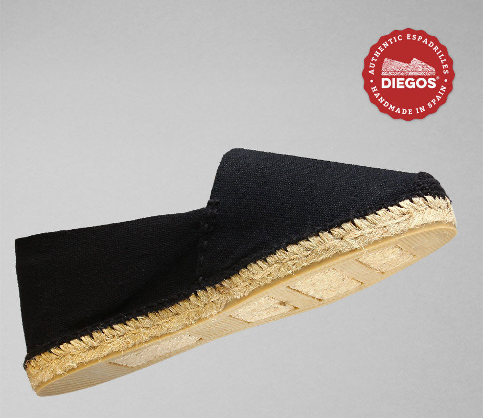 Black espadrilles