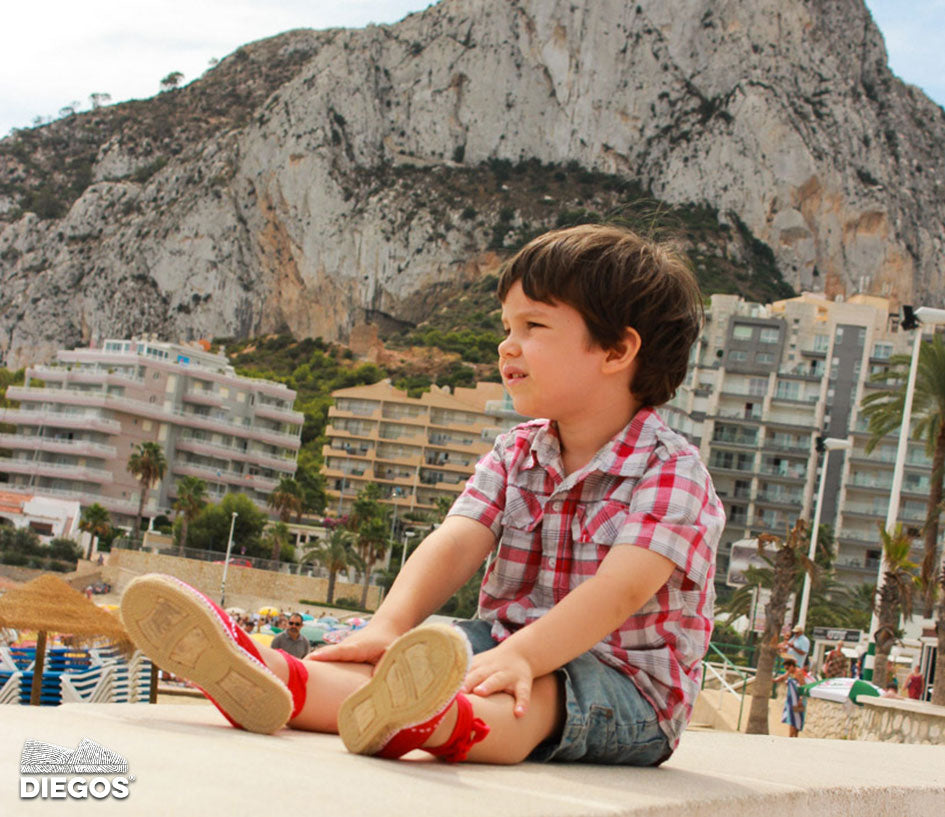 red espadrilles