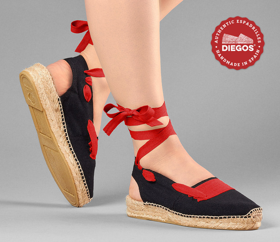 Pays Basque Espadrilles Basques Ã Lacets Espadrilles Basques