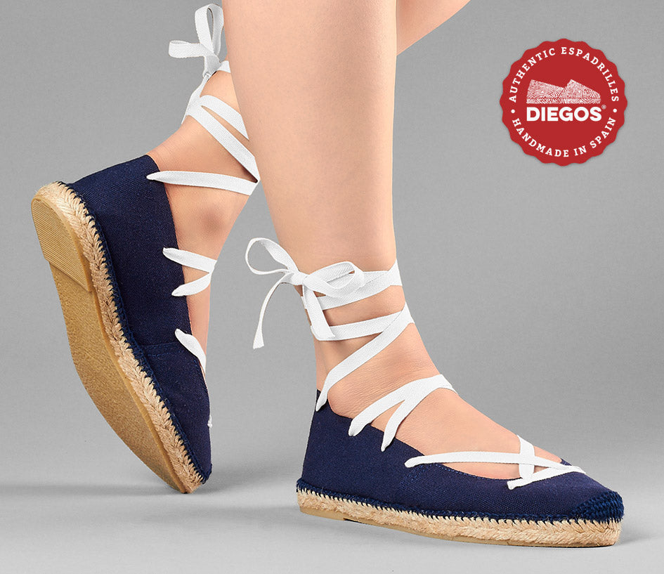 Navy ballerina