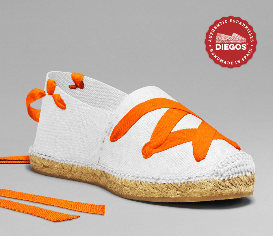 white classic espadrilles