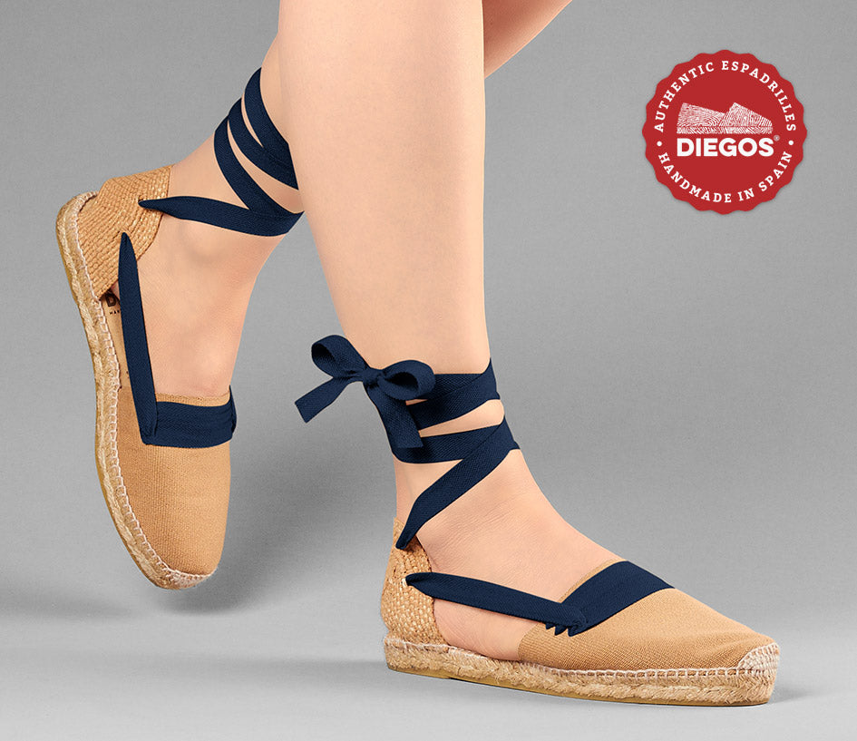 Jute flat Lola Basque espadrilles