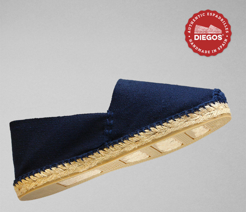 Navy blue espadrilles