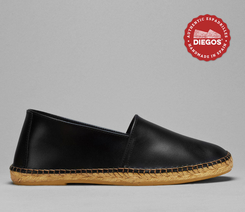 Diegos Men's Leather Espadrilles